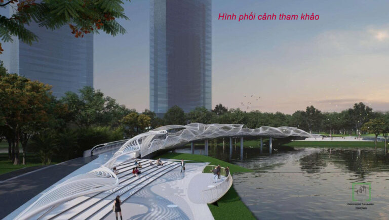 Phú Mỹ Hưng triển khai dự án cải tạo cảnh quan khu Hồ Bán Nguyệt